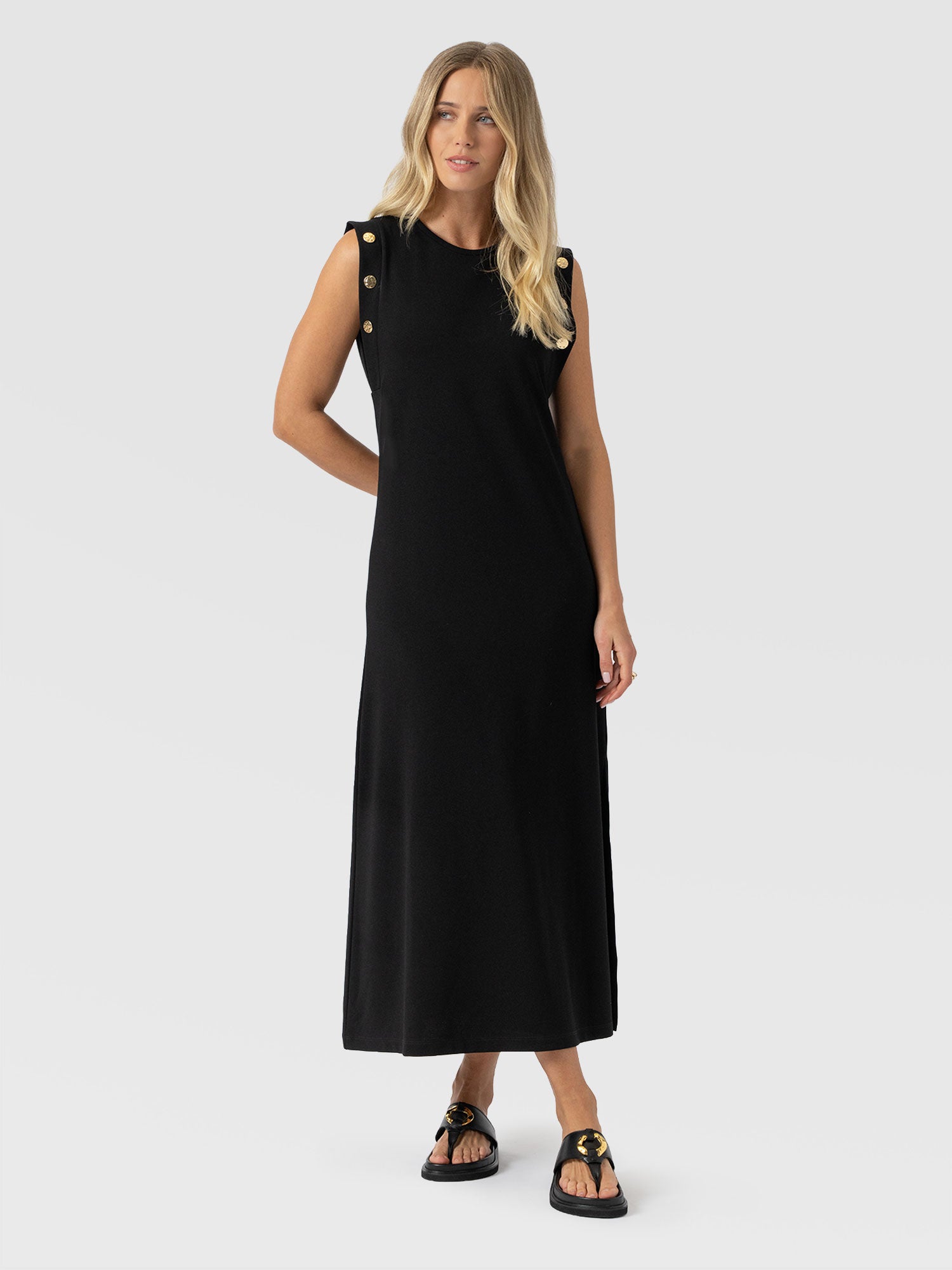 Rowan Dress - Black - Molten - Women's Dresses | Saint + Sofia® UK
